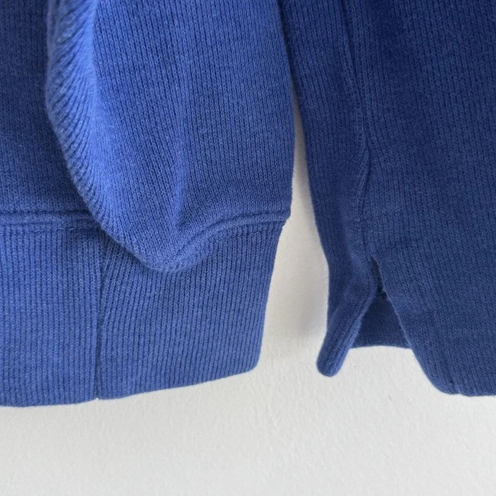 Polo Ralph Lauren Mens BLUE 1/4 Zip Pullover Sweatshirt Size‎ Large Preppy